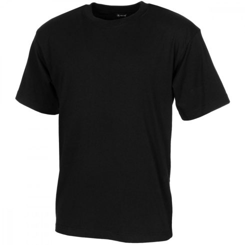 US T-Shirt, short-sleeved, black - póló, rövid ujjú, fekete, MFH