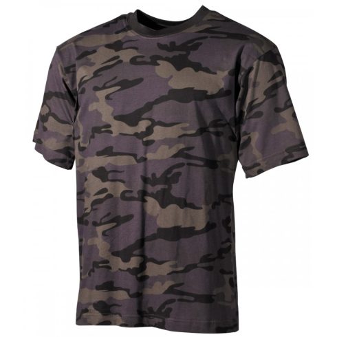 MFH US T-shirt (klasszikus) - Combat camo