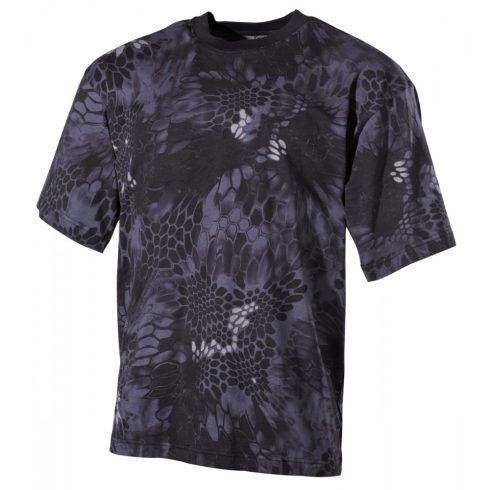 MFH US mintás T-shirt - Snake black