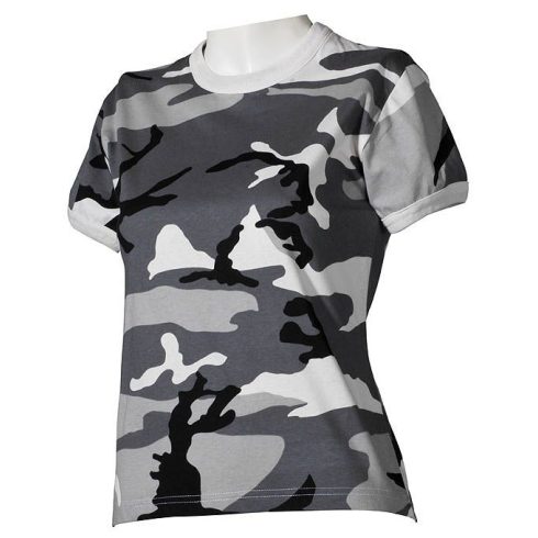 Pro Company 00933 Terepszínű Taktikai Női póló - 100% pamut!