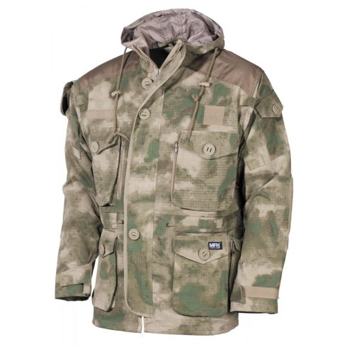 MFH Commando Jacket "Smock" (könnyített hosszú kabát) - HDT Camo FG
