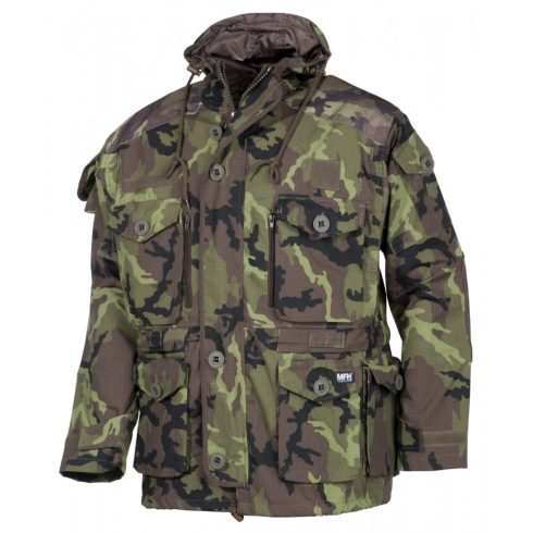 MFH Commando Jacket "Smock" (könnyített hosszú kabát) - CZ Camo