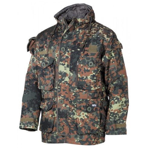 MFH Commando Jacket "Smock" (könnyített hosszú kabát) - BW Camo