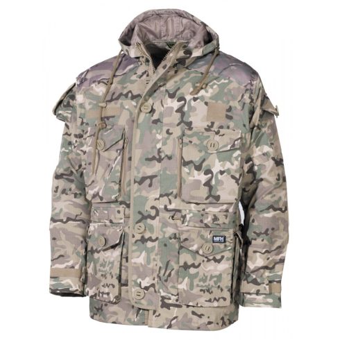 MFH Commando Jacket "Smock" (könnyített hosszú kabát) - Operation Camo