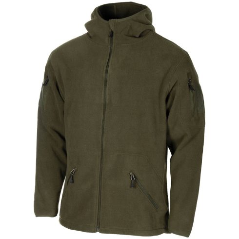 MFH  Fleece Jacket, "Tactical", OD green - polár pulóver / oliva zöld