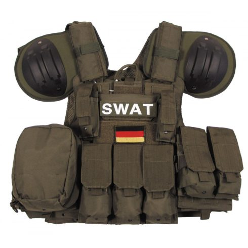 MFH Combat SWAT taktikai mellény - Olivazöld