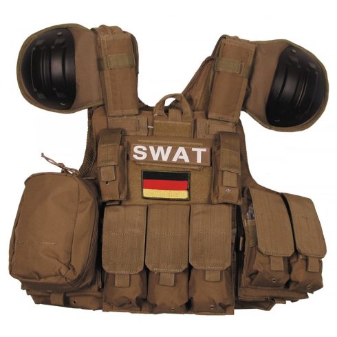 MFH Combat SWAT taktikai mellény - Barna