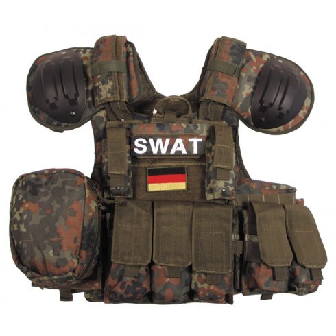MFH Combat SWAT taktikai mellény - BW Camo