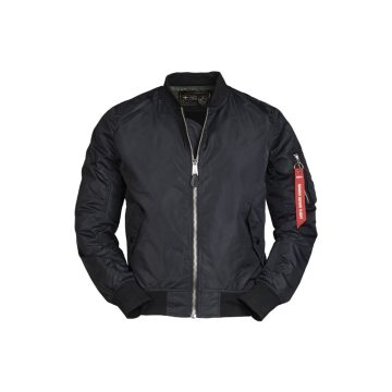   US BLACK SUMMER MA1® FLIGHT JACKET - dzseki, nyári, repülős, fekete, MIL-TEC