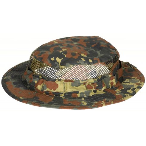 MFH, Bush Hat, "Mesh Boonie", flektarn - bozótkalap, hálós,  terepmintás