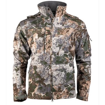   SCU 14 WASP I Z1B SOFTSHELL JACKET - dzseki, foliage/terepszínű, szürke