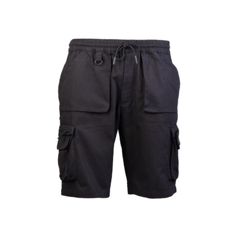 BLACK URBAN EXPLORER SHORTS R/S - ripstop rövidnadrág, fekete