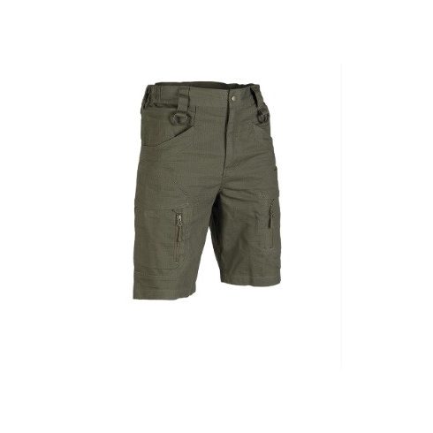 MIL-TEC, OD ASSAULT SHORTS RIPSTOP - rövidnadrág, oliva