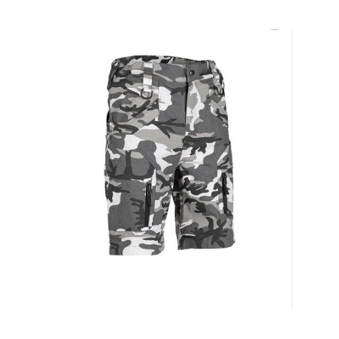 MIL-TEC, URBAN ASSAULT SHORTS RIPSTOP - rövidnadrág, urban, terepmintás, terepszínű