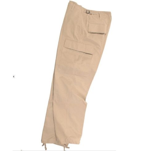 MIL-TEC 11838004 US KHAKI R/S BDU FIELD PANTS taktikai nadrág