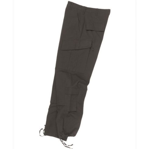 MIL-TEC 11926002 US BLACK R/S ACU FIELD PANTS - taktikai nadrág - fekete