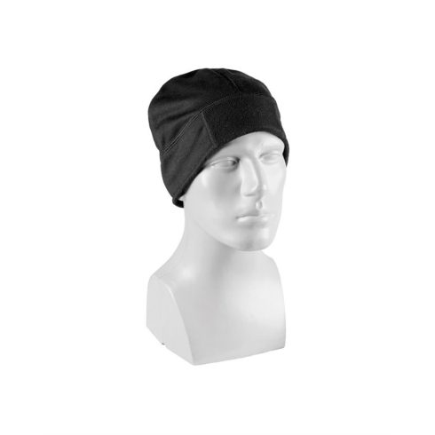 GERMAN BLACK FLEECE CAP - gyapjú, polár, sapka, fekete, MIL-TEC