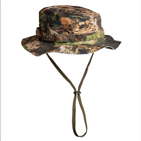US WASP I Z3A TRILAMINAT GI BOONIE HAT - taktikai kalap, od/terepmintás, zöld, 3 rétegű 