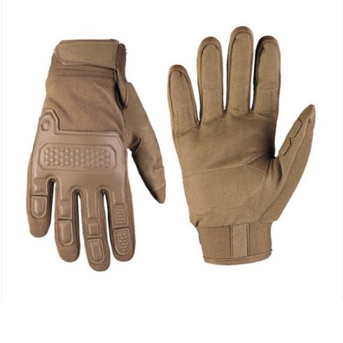 MIL-TEC DARK COYOTE WARRIOR GLOVES taktikai kesztyű