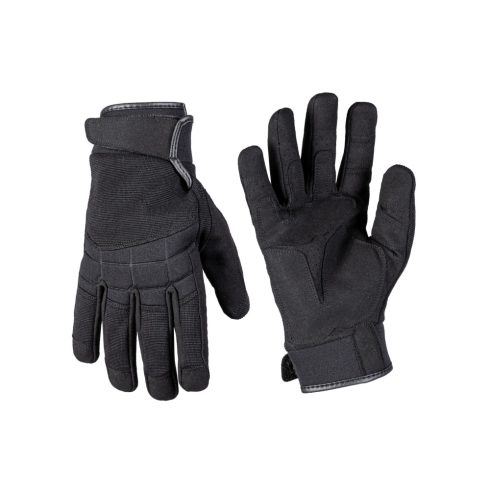 MIL-TEC BLACK ASSAULT GLOVES