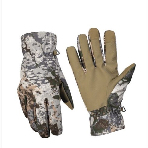 WASP Z1B SOFTSHELL GLOVES THINSULATE™ - kesztyű, bélelet, foliage/terepmintás, szürke