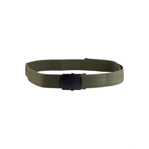 US OD 38 MM BELT BLACK BUCKLE - öv, csúszócsat, oliv, MIL-TEC