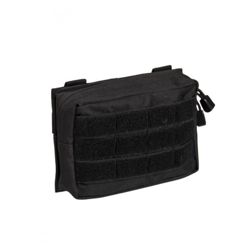 MIL-TEC BLACK MOLLE BELT POUCH SMALL - övtáska, fekete