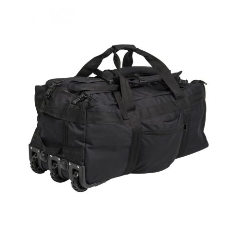 MIL-TEC 13854001 COMBAT DUFFLE BAG WITH WHEEL Taktikai Utazótáska - Olive/Olivazöld