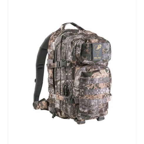 WASP I Z1B BACKPACK US ASSAULT SMALL - MIL-TEC, hátizsák, kicsi, 20 l, foliage/camo, terepszínű, szürke