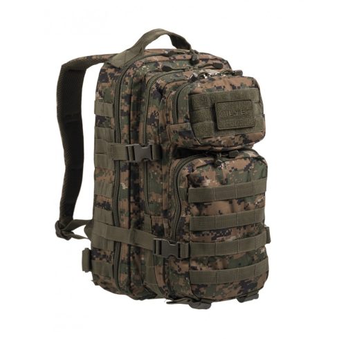 MIL-TEC  US ASSAULT SMALL Taktikai Hátizsák - Digital Woodland