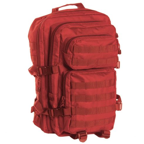 MIL-TEC 14002210 SIGNAL BACKPACK US ASSAULT LARGE Taktikai Hátizsák - Red/Piros