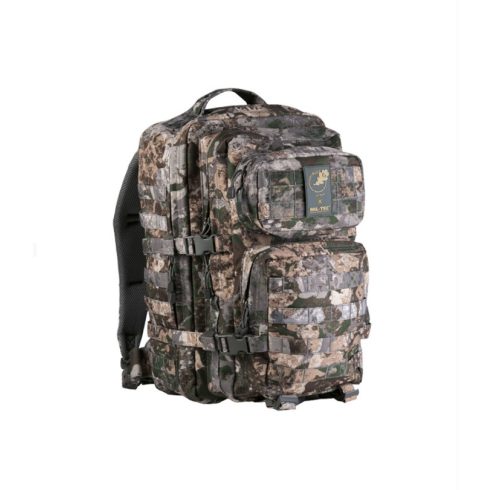 WASP I Z1B BACKPACK US ASSAULT LARGE - MIL-TEC, hátizsák, nagy, 36 l, foliage/camo, terepszínű, szürke