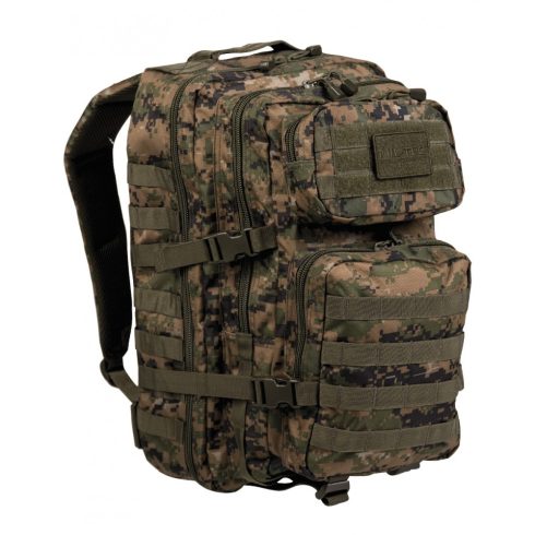 MIL-TEC  US ASSAULT LARGE Taktikai Hátizsák - Digital Woodland