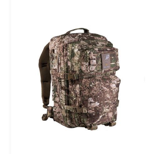 WASP I Z2 LASER CUT BACKPACK US ASSAULT LARGE - MIL-TEC, lézervágott, hátizsák, nagy, 36 l, coyote/camo, terepszínű, barna