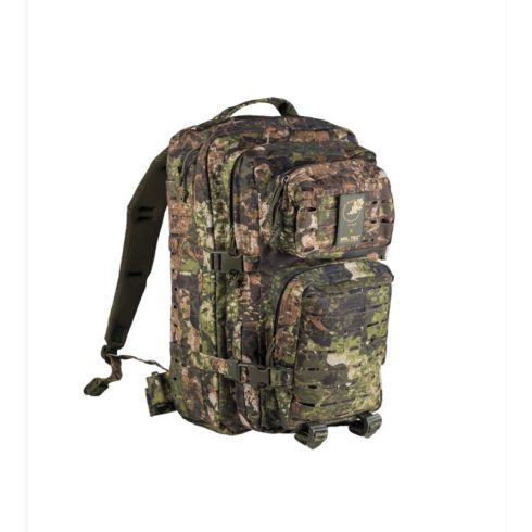 WASP I Z3A LASER CUT BACKPACK US ASSAULT LARGE - MIL-TEC, lézervágott, hátizsák, nagy, 36 l, od/camo, terepszínű, zöld