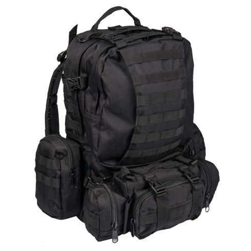 MIL-TEC DEFENSE PACK ASSEMBLY Taktikai hátizsák - Fekete