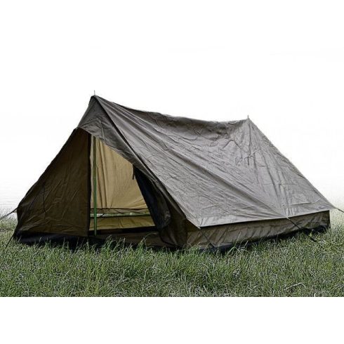 MIL-TEC 14205001 2-MEN TENT MINI PACK STANDARD 2 személyes Taktikai Sátor - Olive/Olivazöld