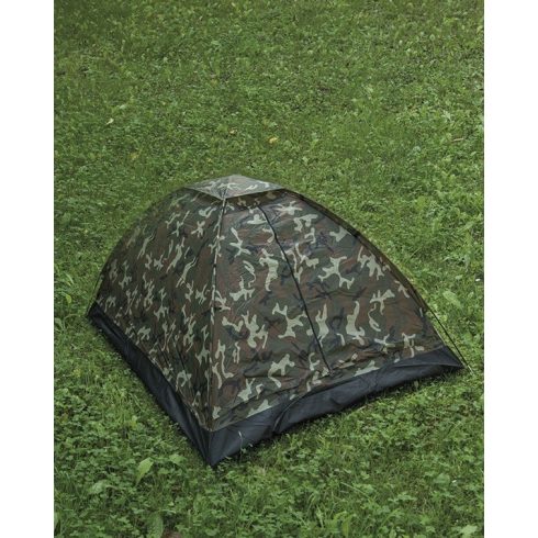 MIL-TEC 14208021 2-MEN TENT IGLU SUPER 2 személyes Taktikai Sátor - Flecktarn/Terepszínű