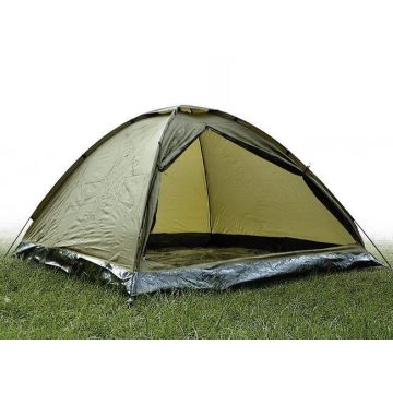   MIL-TEC 14215001 3-MEN TENT IGLU STANDARD 3 személyes Taktikai Sátor - Olive/Olivazöld