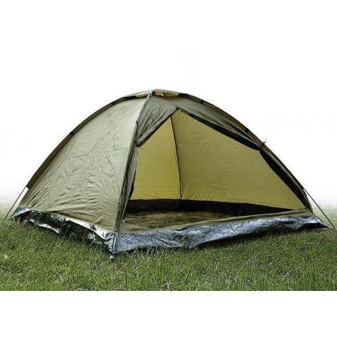 MIL-TEC 14215001 3-MEN TENT IGLU STANDARD 3 személyes Taktikai Sátor - Olive/Olivazöld