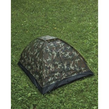 MIL-TEC 14215021 3-MEN TENT IGLU STANDARD 3 személyes Taktikai Sátor - Flecktarn/Terepszínű