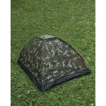 MIL-TEC 14215021 3-MEN TENT IGLU STANDARD 3 személyes Taktikai Sátor - Flecktarn/Terepszínű