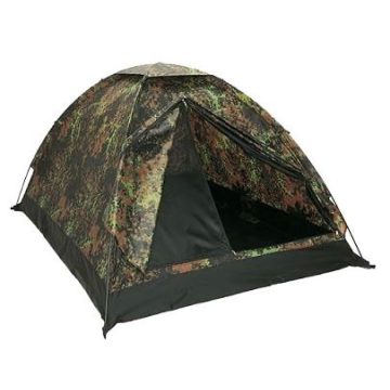   MIL-TEC 14215021 3-MEN TENT IGLU STANDARD 3 személyes Taktikai Sátor - Flecktarn/Terepszínű