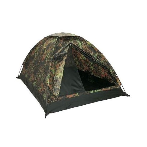 MIL-TEC 14215021 3-MEN TENT IGLU STANDARD 3 személyes Taktikai Sátor - Flecktarn/Terepszínű