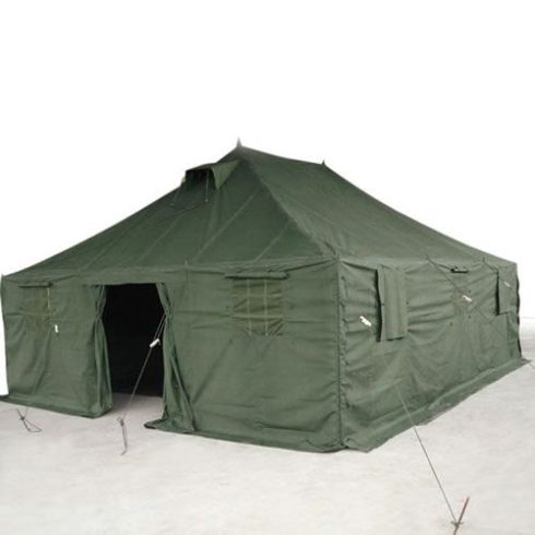 MIL-TEC 14223001 ARMY TENT POLYESTER Taktikai Rendezvénysátor (6 x 5 m) - Olive/Olivazöld