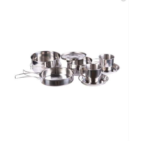 COOK SET STAINLESS STEEL 8-PCS. - Főzőedény készlet, rozsdamentes acél, 8 db-os