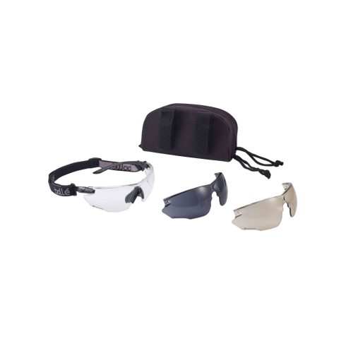 BLACK ′COMBAT′ TACTICAL GOGGLES BOLLÉ®