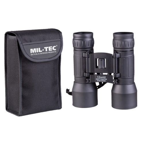 BLACK COLLAPSIBLE BINOCULAR 10X42 távcső