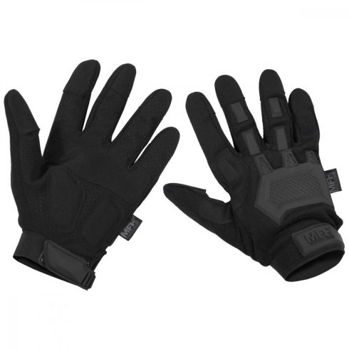 MFH Tactical Gloves, "Action", black kesztyu