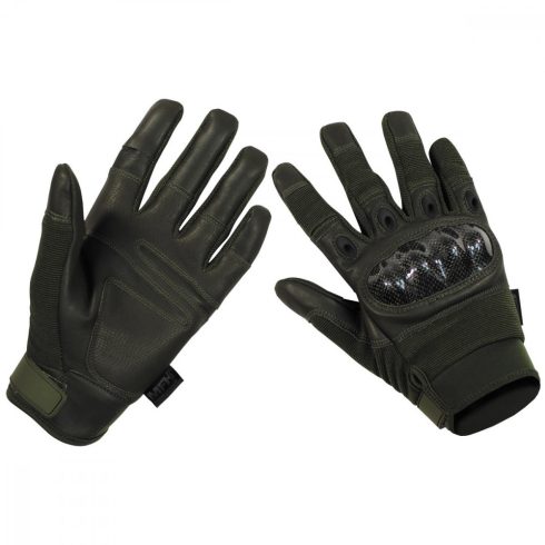 MFH Tactical Gloves, "Mission", olive kesztyű